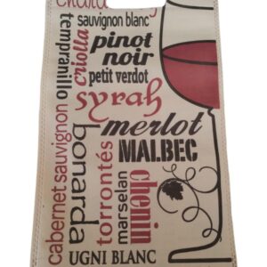 BOLSA DE TELA FTSIA PARA 2 BOTELLAS DE VINO