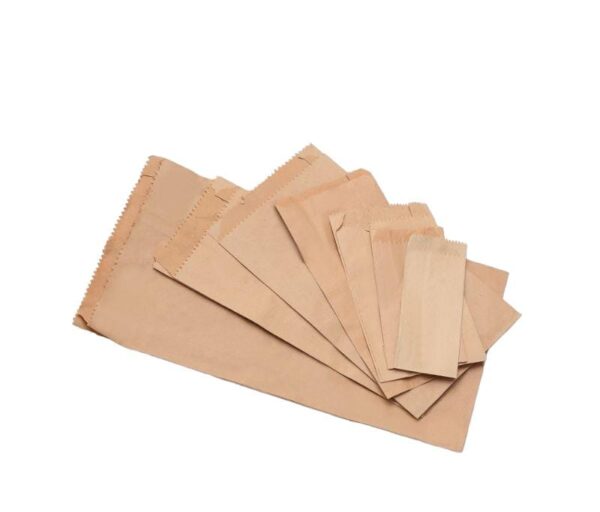 BOLSA PAPEL KRAFT  X 100 Nº1 N°1L N°2  N°2L N°3  N°3L N°4 N°4A N°5 N°6 N°6L N°7 N°8