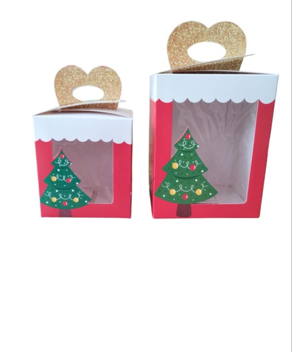 CAJA PAN DULCE CON VISOR FSIA PARA 250GM Y 500GM