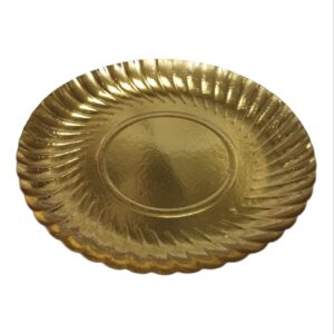 PLATO CARTON DORADO Nº12