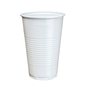 VASO PLASTICO BCO